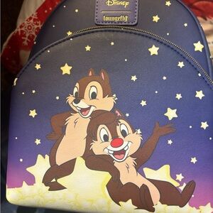 Disney Loungefly Chip and Dale Backpack